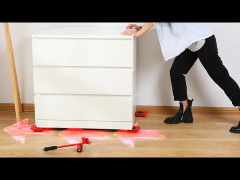 How to Moving heavy furniture by yourself ？| Moving Furniture Hacks