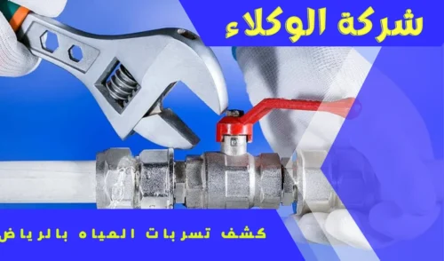 شركة كشف تسربات المياه بالرياض